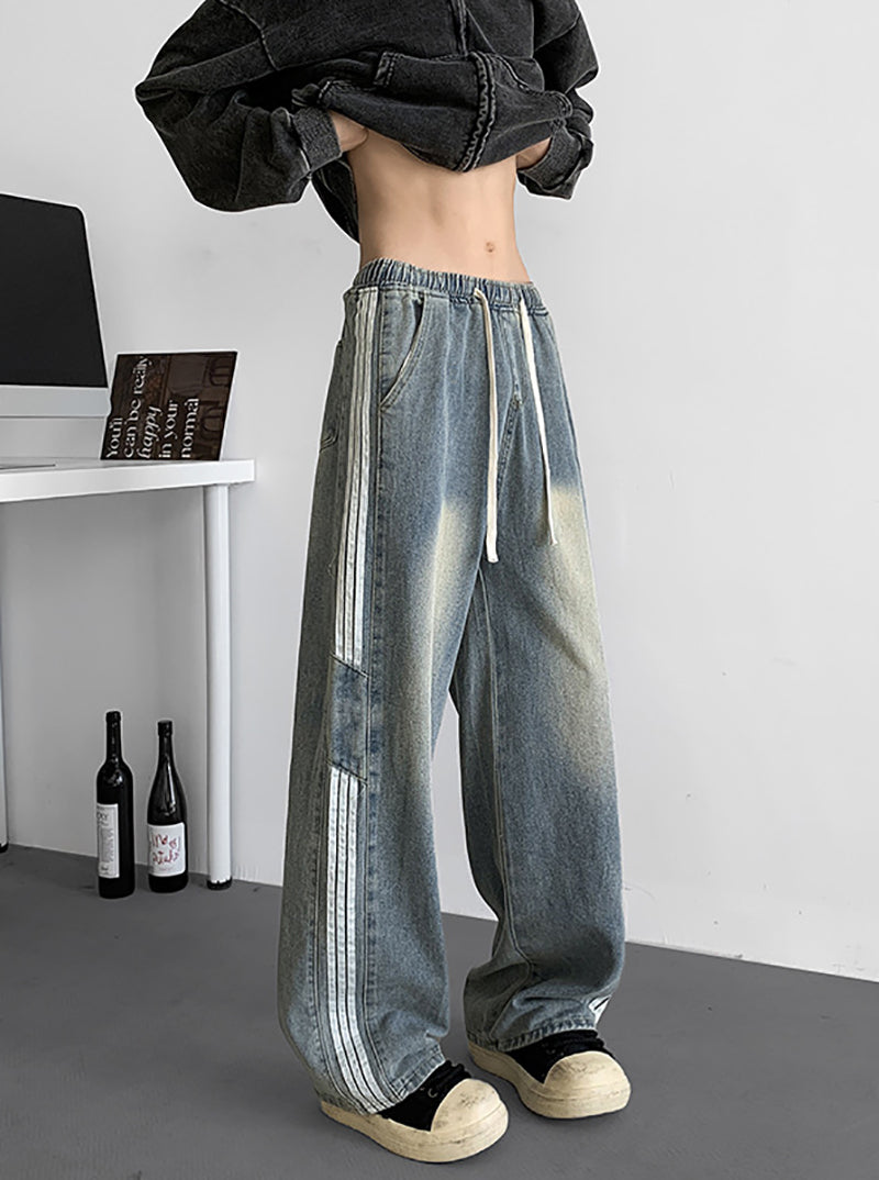 Men Relaxed Fit Light Fade Jeans