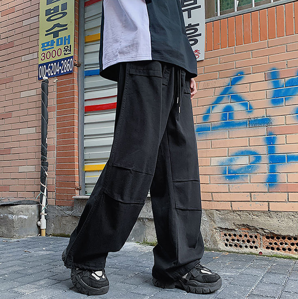 Men Loose Fit Mid-Rise Easy Wash Cotton Cargos