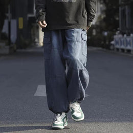 Men Mid-Rise Wide Leg Jeans