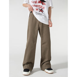 Men Mid-Rise Wide Leg Jeans
