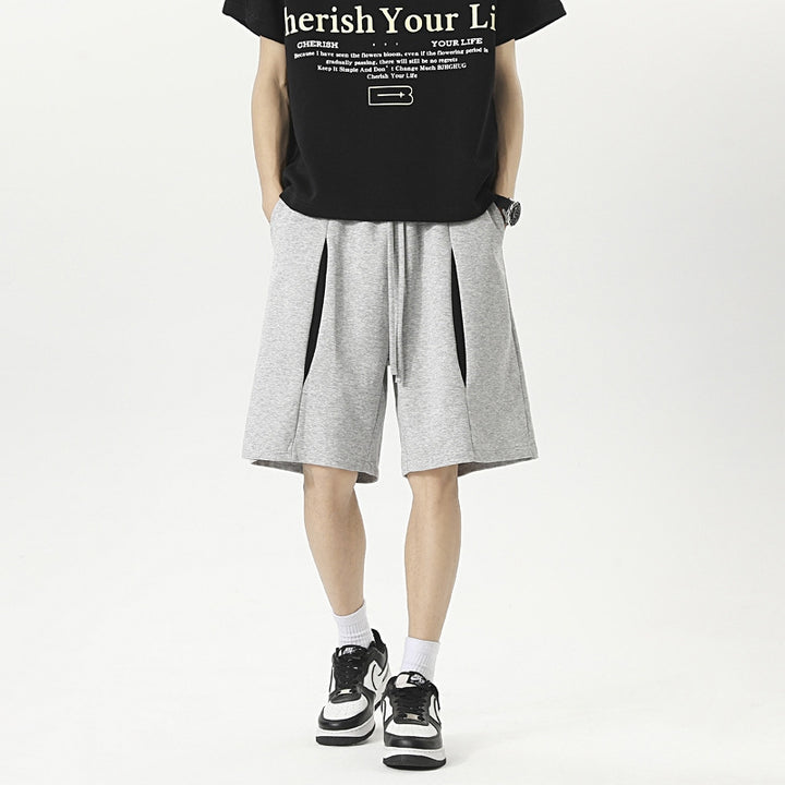 Men Mid Rise Loose Fit Regular Shorts