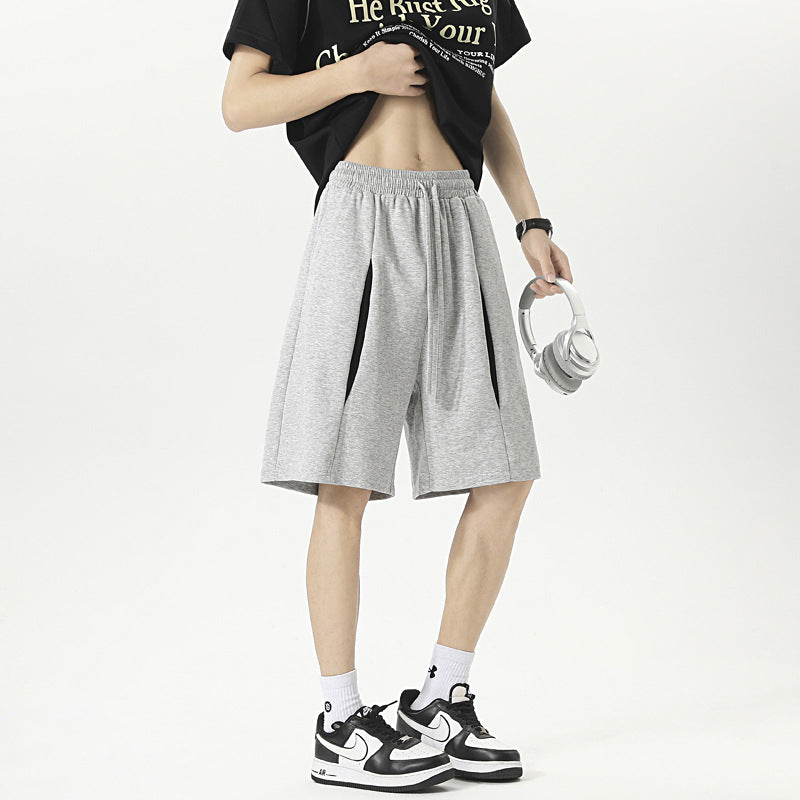 Men Mid Rise Loose Fit Regular Shorts
