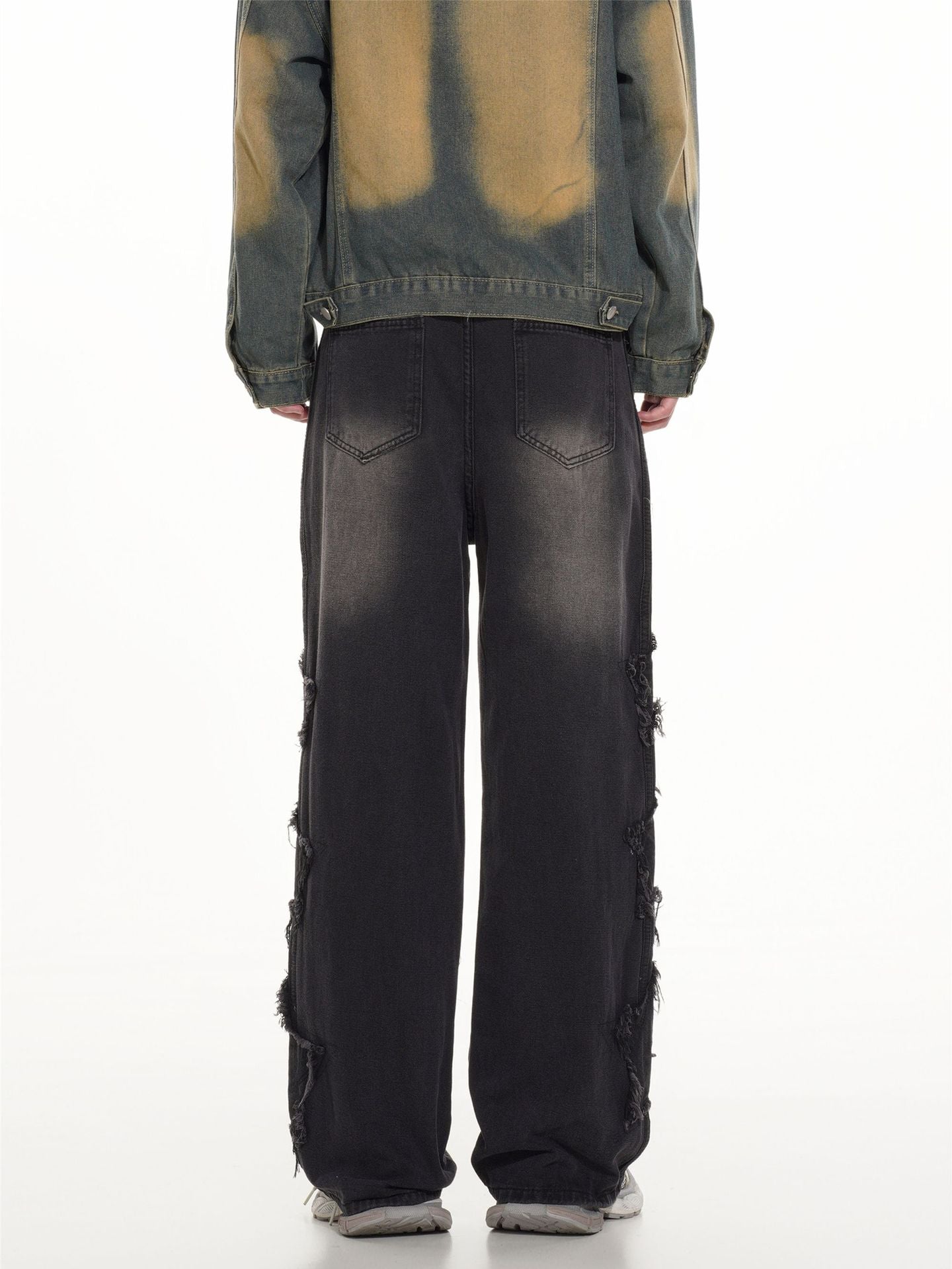 Men Relaxed Fit Light Fade Cotton Jeans