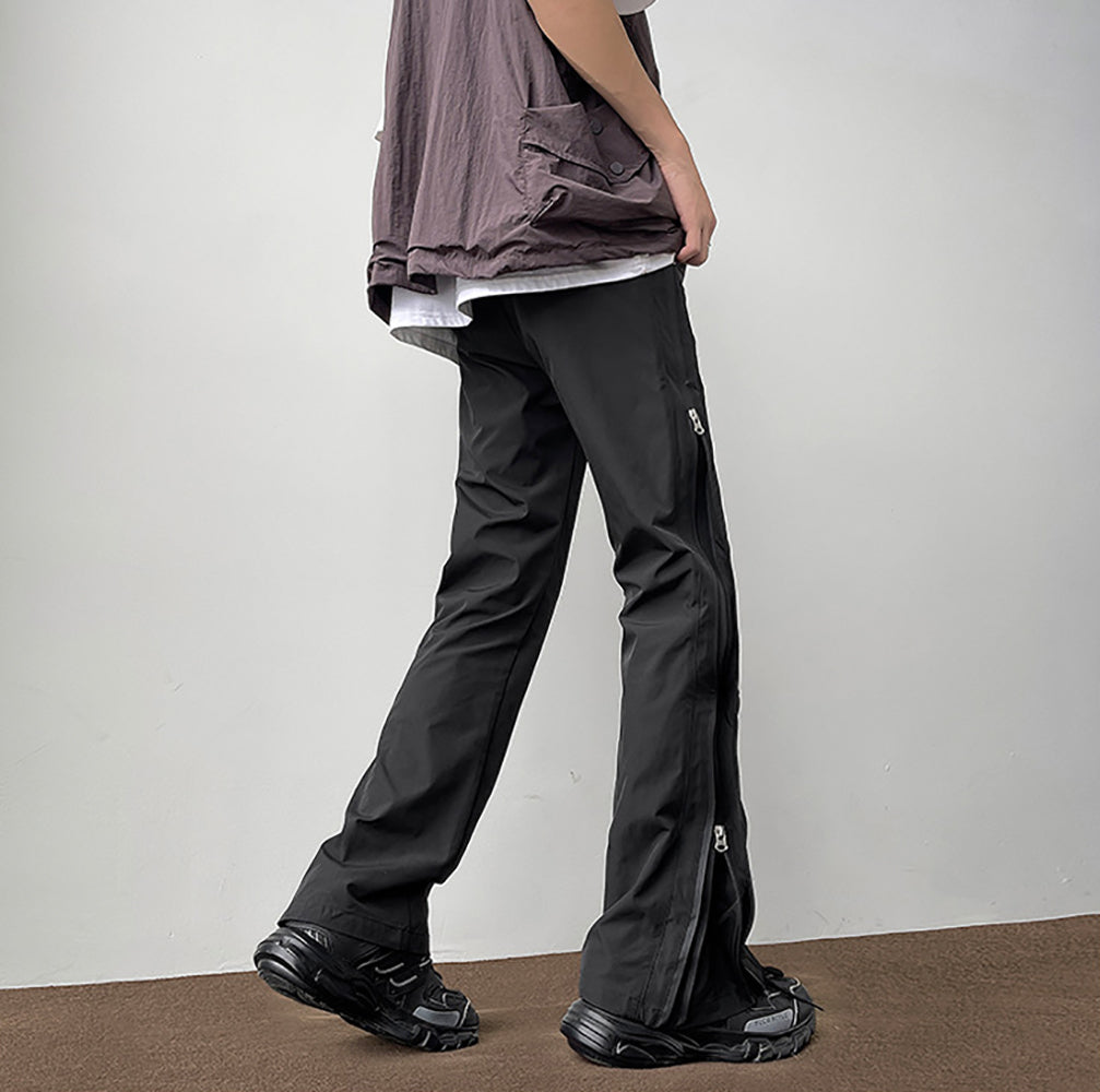 Men Straight Fit Easy Wash Trousers