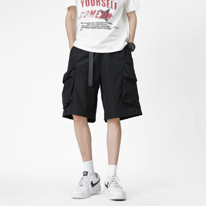 Men Regular Fit Cargo Shorts