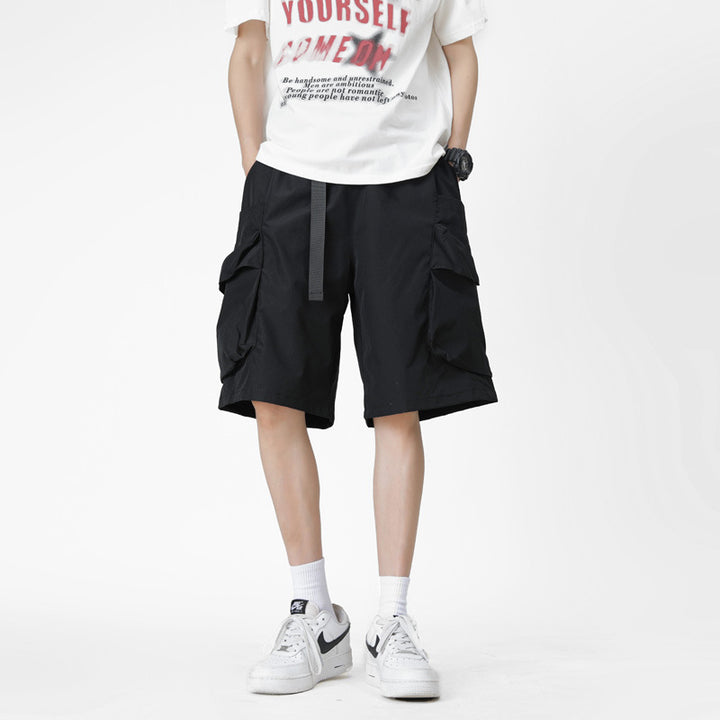 Men Regular Fit Cargo Shorts