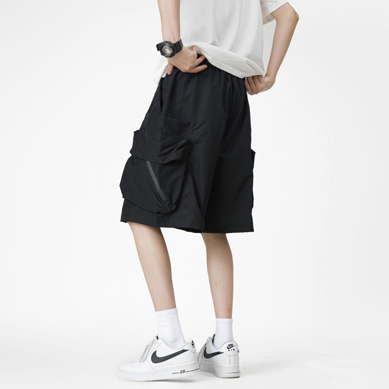 Men Regular Fit Cargo Shorts