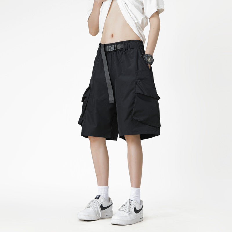 Men Regular Fit Cargo Shorts