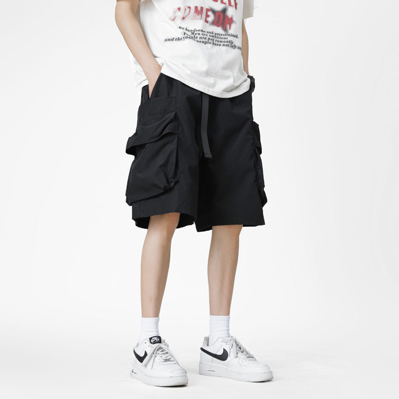 Men Regular Fit Cargo Shorts