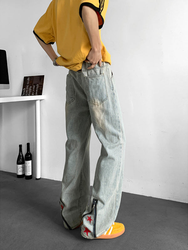 Men Relaxed Fit Mid-Rise Light Fade Jeans