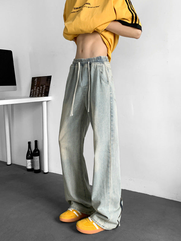 Men Relaxed Fit Mid-Rise Light Fade Jeans