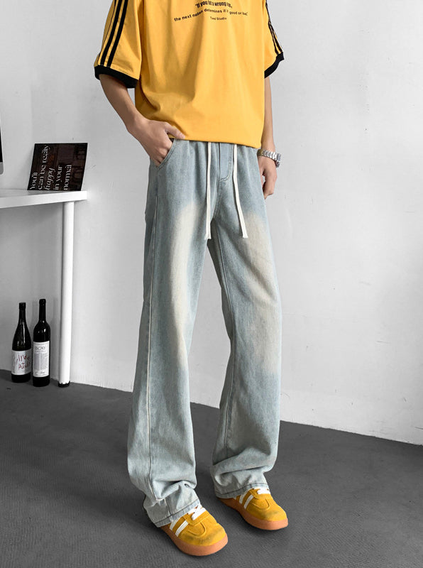 Men Relaxed Fit Mid-Rise Light Fade Jeans