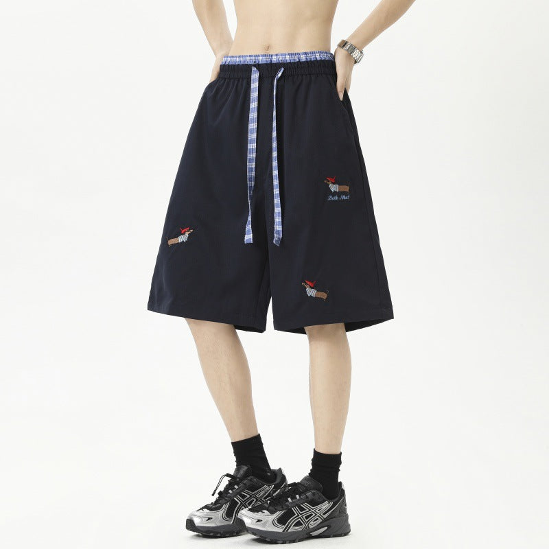 Men Regular Fit Mid-Rise Shorts
