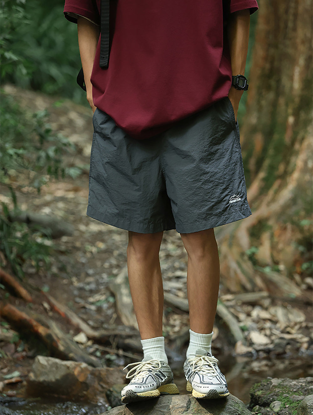 Men Rapid-Dry Mid-Rise Regular Fit Shorts