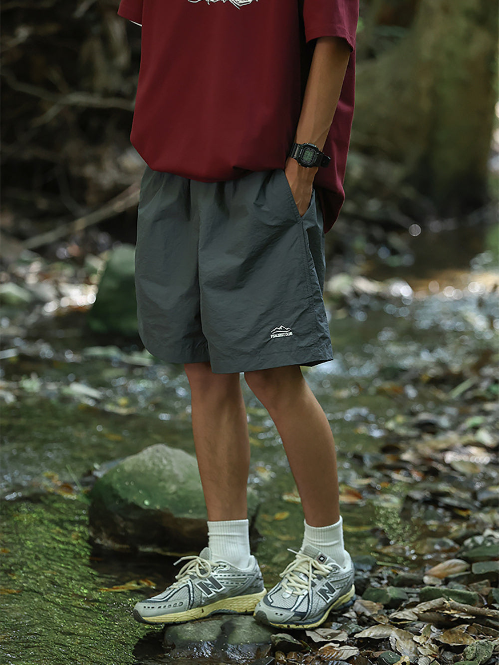 Men Rapid-Dry Mid-Rise Regular Fit Shorts