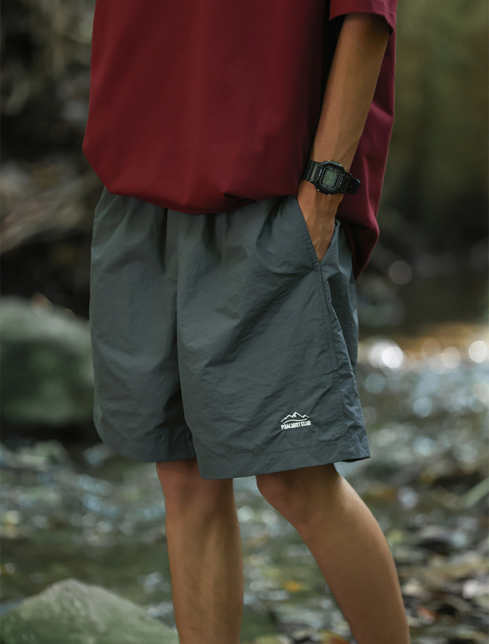 Men Rapid-Dry Mid-Rise Regular Fit Shorts