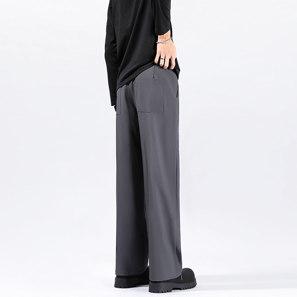 Men Straight Fit Trousers