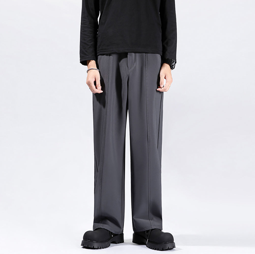 Men Straight Fit Trousers
