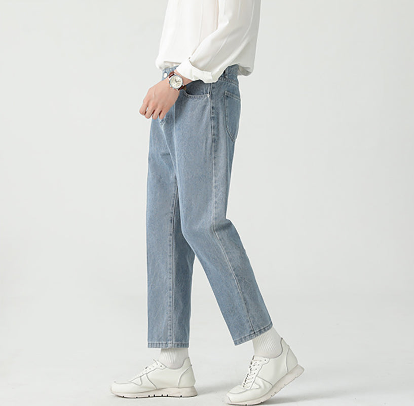 Men Regular Fit Mid-Rise Light Fade Jeans