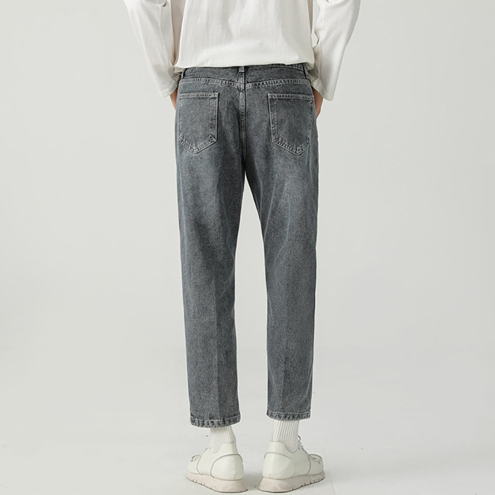 Men Light Fade Stretchable Jeans