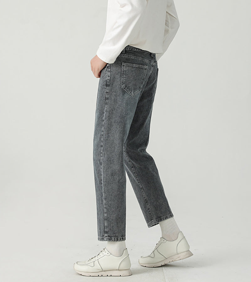 Men Light Fade Stretchable Jeans