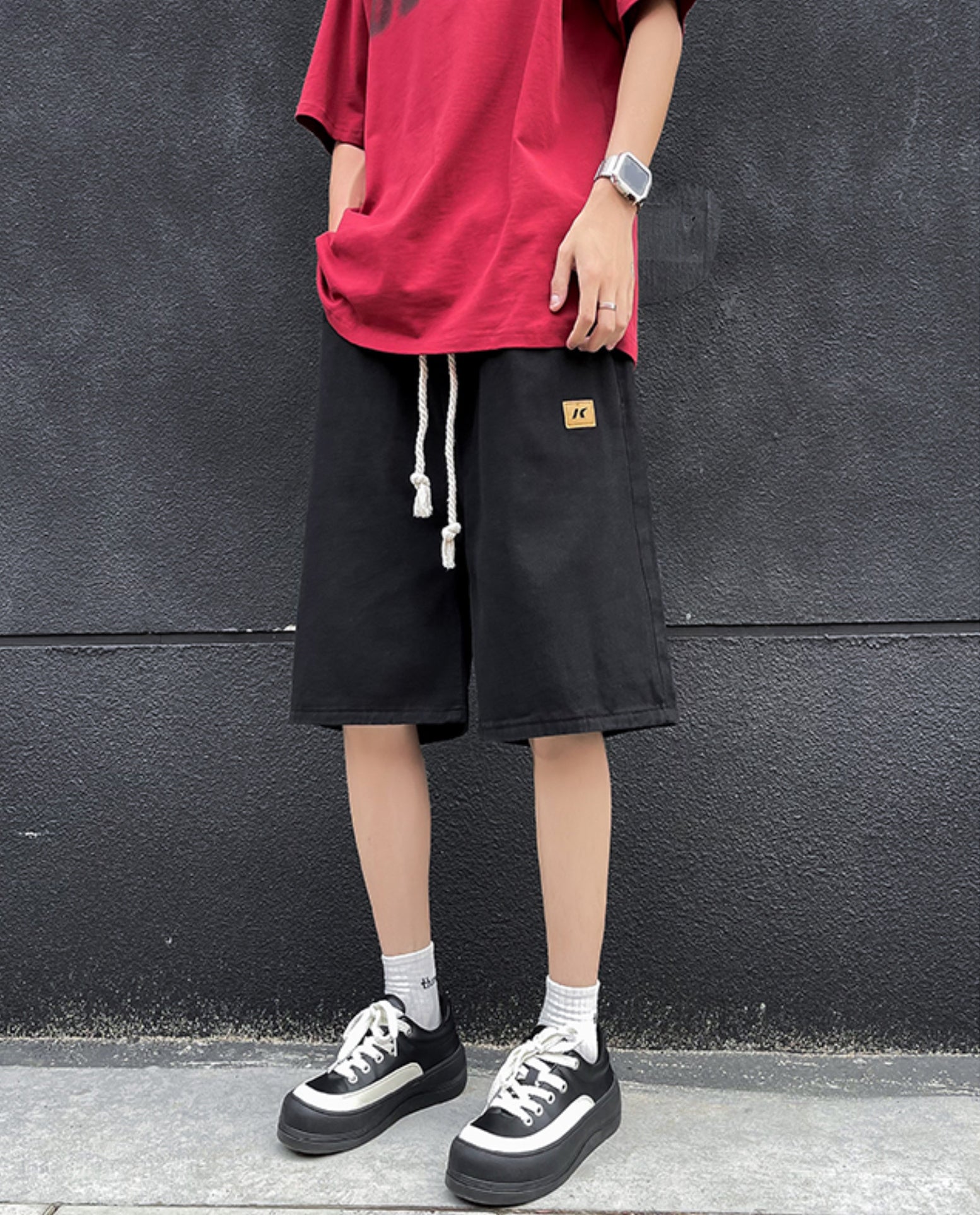 Men Mid-Rise Shorts