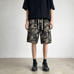 Men Camouflage Printed Shorts