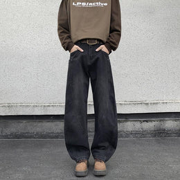 Mid-Rise Wide Leg Jeans