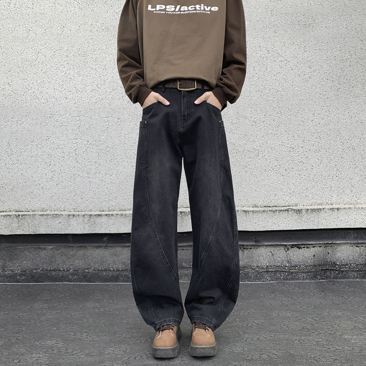 Mid-Rise Wide Leg Jeans