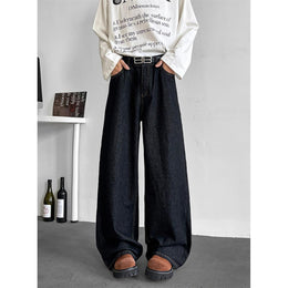 Mid-Rise Wide Leg Jeans