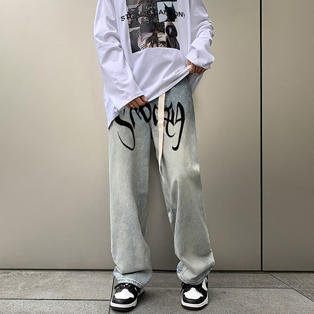 Men Relaxed Fit Heavy Fade Jeans