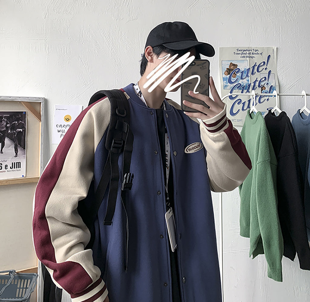 Men Colourblocked Tailored Jacket