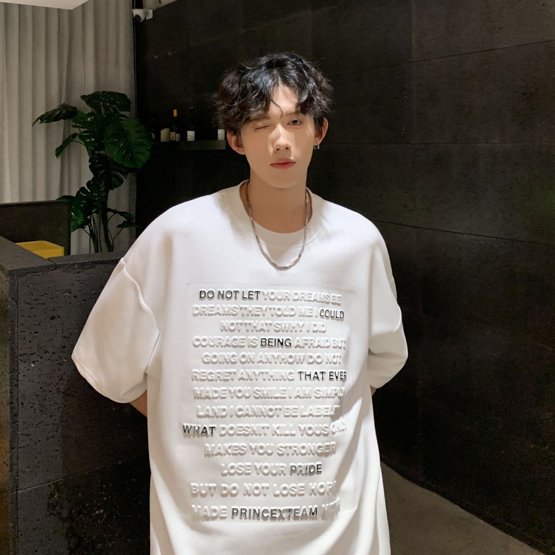Men Solid Round Neck T-shirt