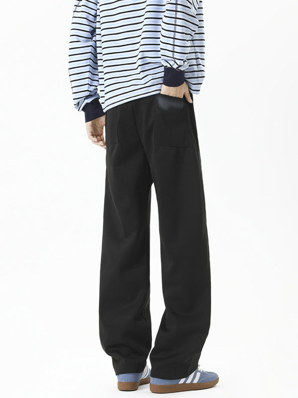 Solid Mid-Rise Chinos