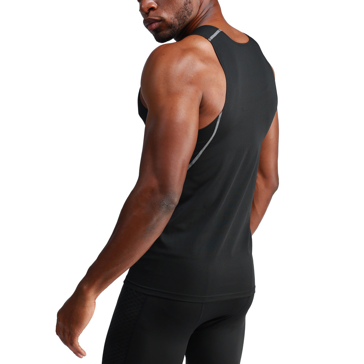 Round Neck Sleeveless Gym Vest