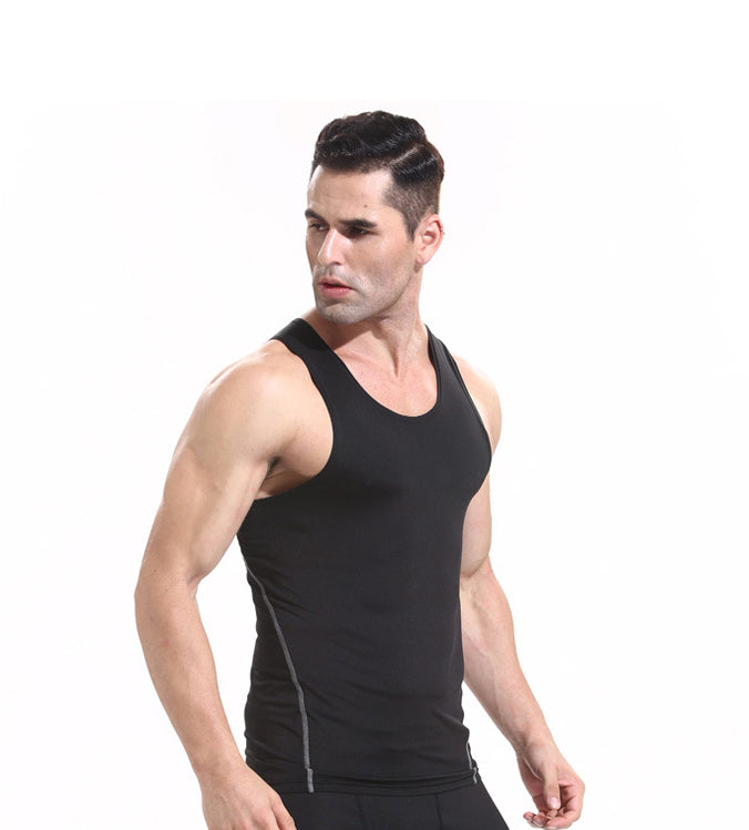 Round Neck Sleeveless Gym Vest