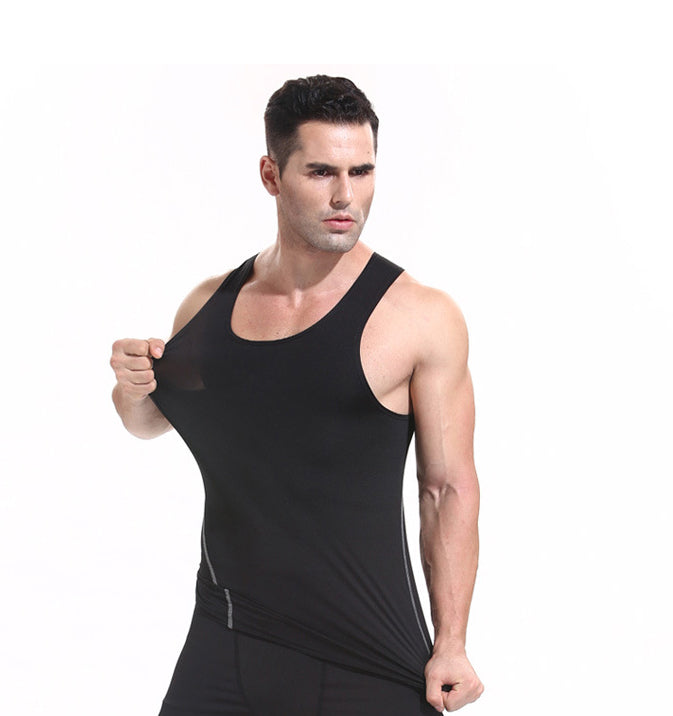 Round Neck Sleeveless Gym Vest