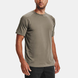 Men Solid Raw Edge Regular Fit T-shirt