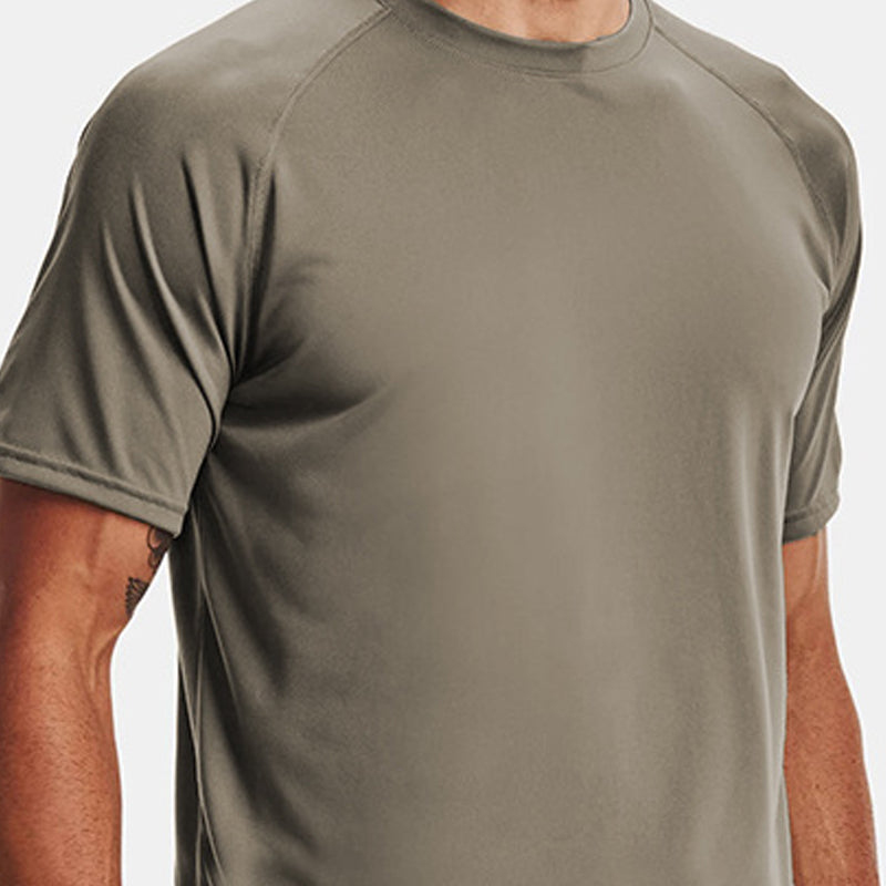 Men Solid Raw Edge Regular Fit T-shirt
