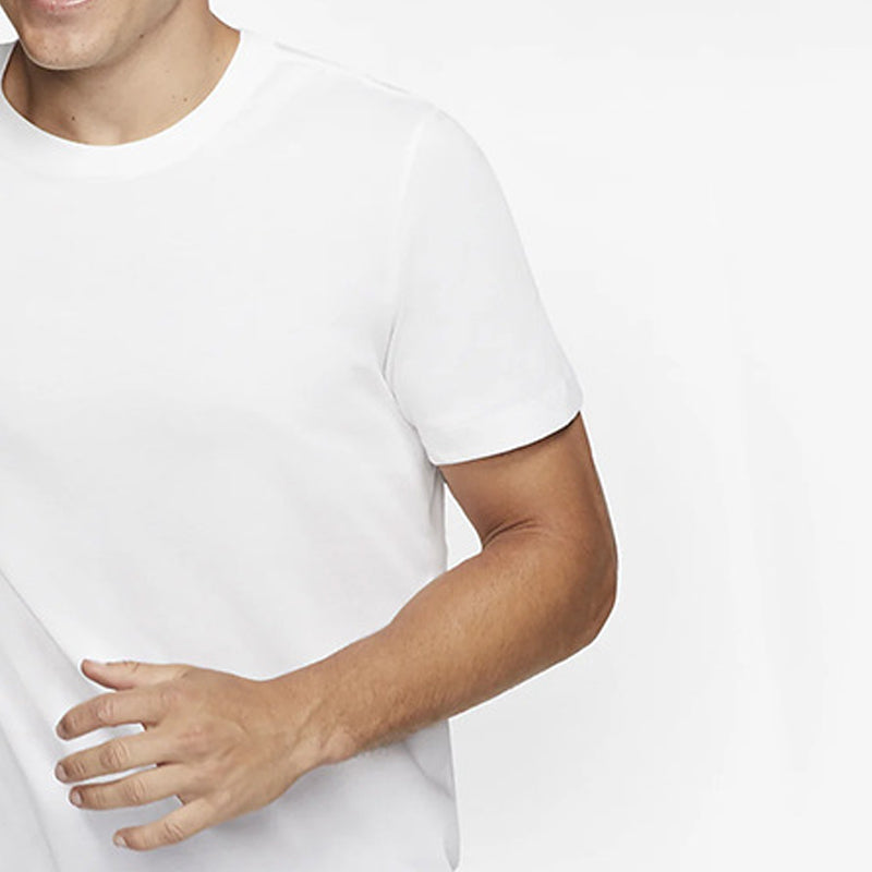 Men Solid Round Neck T-shirt