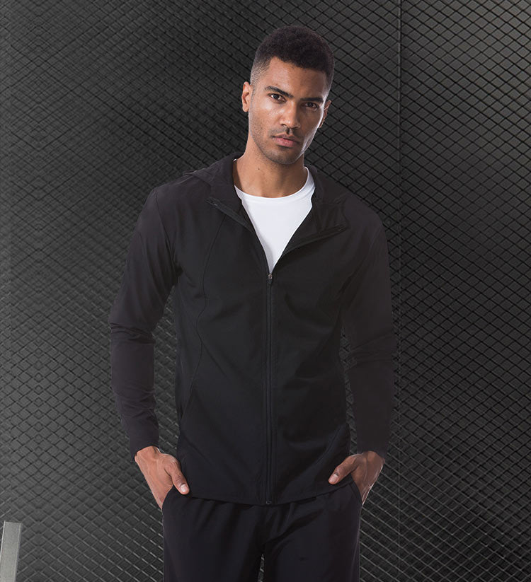 Hooded Neck Long Sleeves Shrug