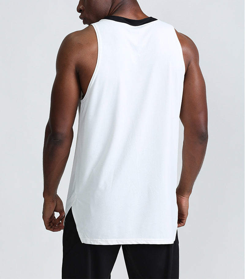 V-Neck Sleeveless Regular Fit Sports T-Shirt