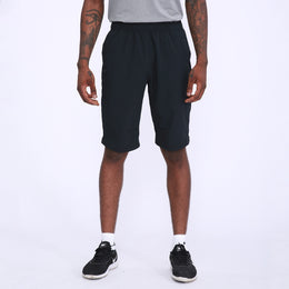 Men Solid Mid-Rise Shorts