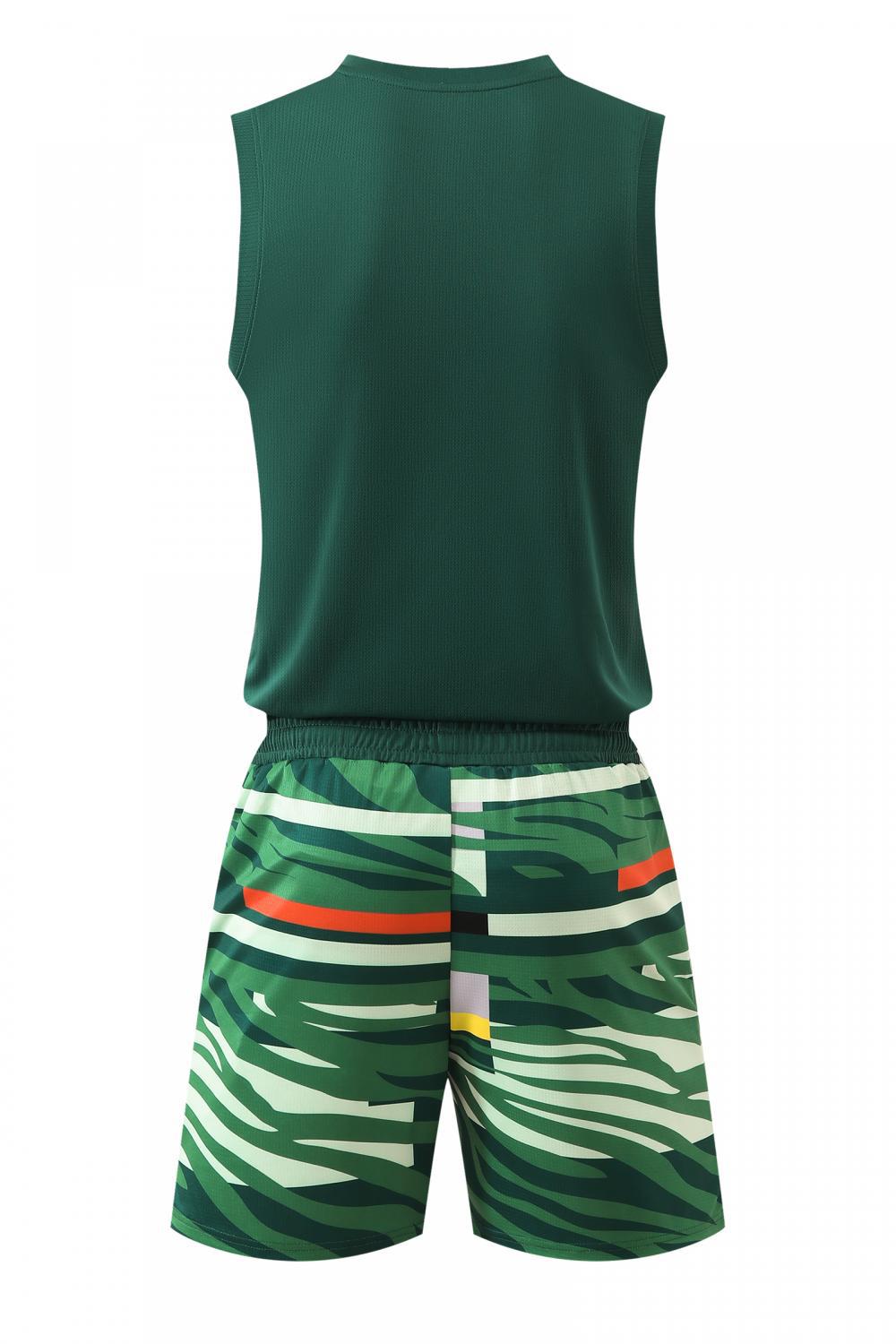Printed Round Neck T-shirt With Shorts