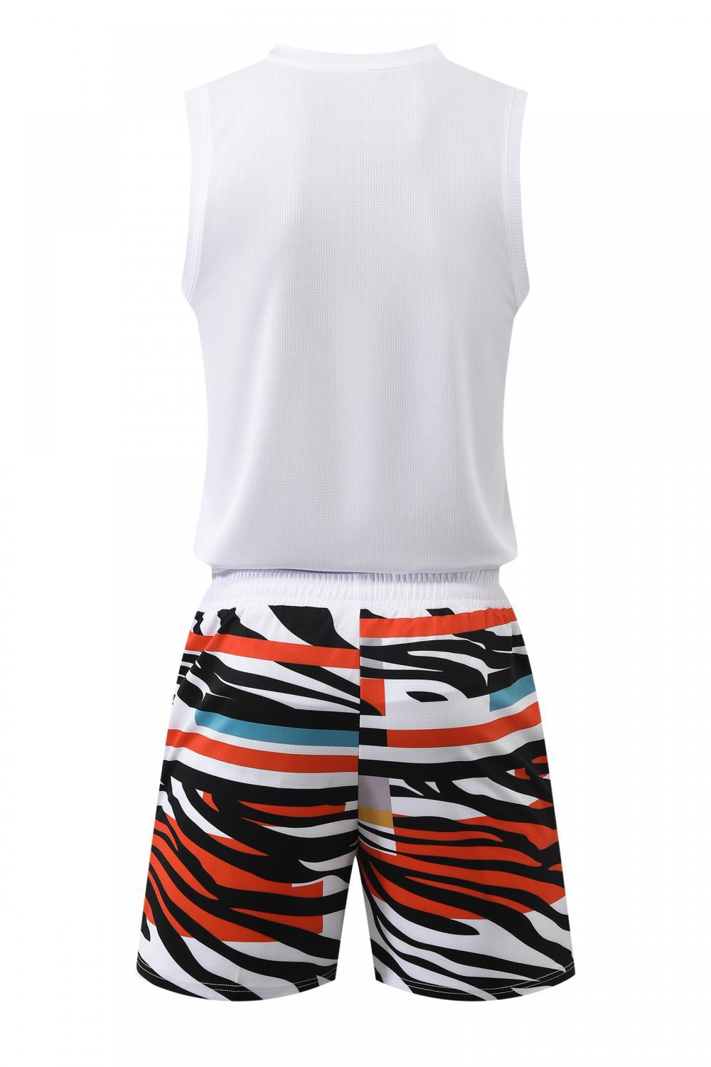 Geometric Printed Sleeveless Tank With Shorts