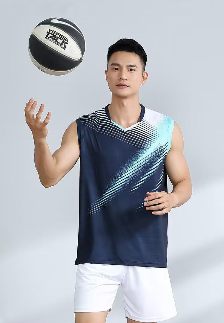 Men Graphic Printed Round Neck Raw Edge Sports T-shirt