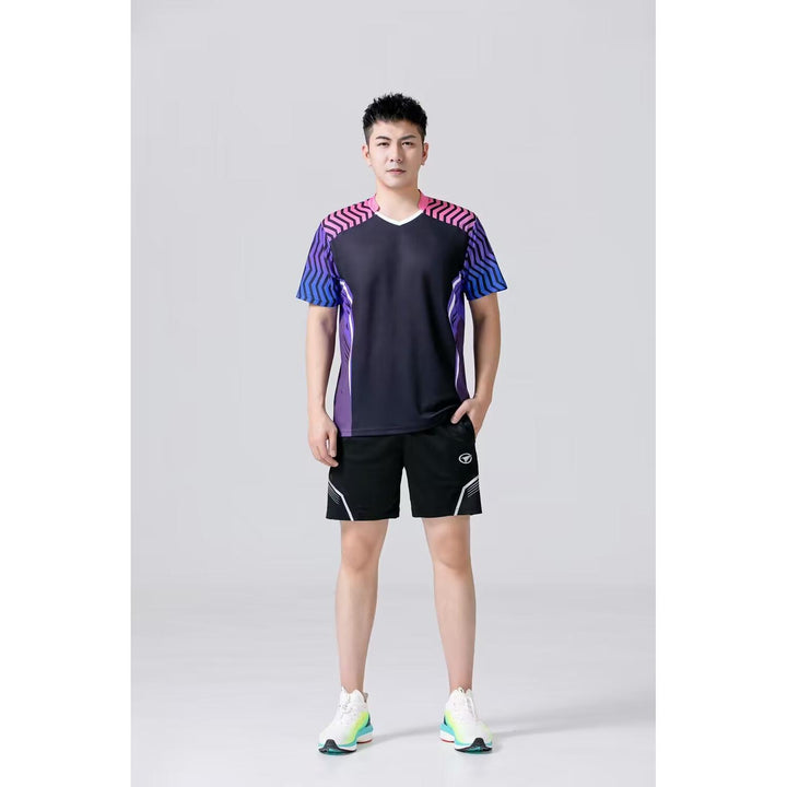 Unisex Solid Polo Collar Regular Fit T-shirt