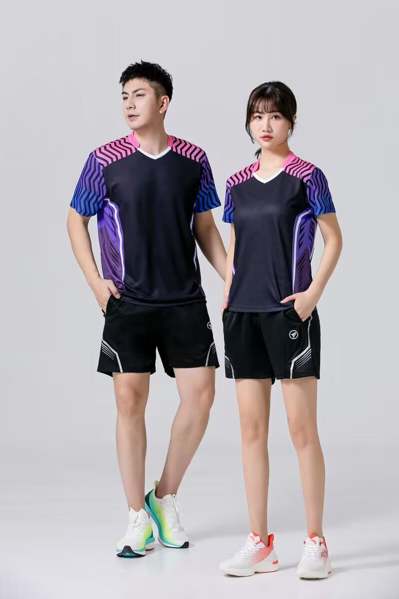 Unisex Solid Polo Collar Regular Fit T-shirt