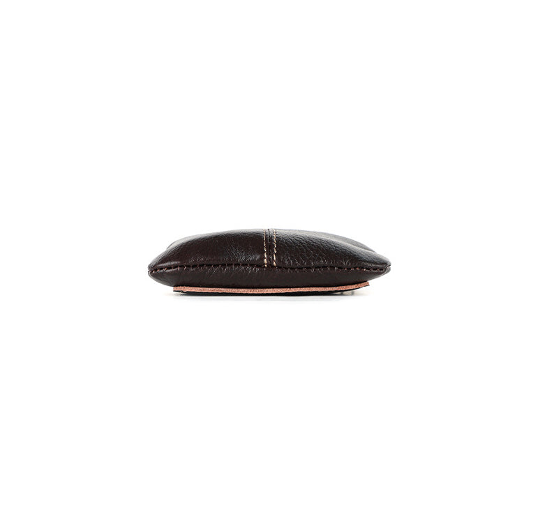 Men Leather Zip Around Wallet