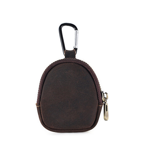 Men Leather Zip Around Wallet